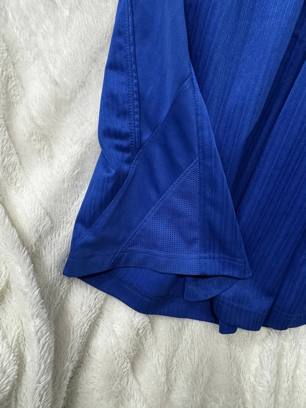 Nike Men's Royal Blue Athletic Shorts with White Swoosh